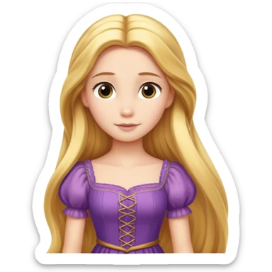 Rapunzel sticker