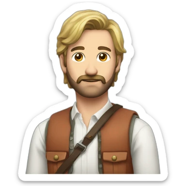 Julian Mathijsen jager sticker