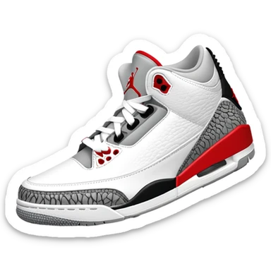 Air jordan 3 sticker