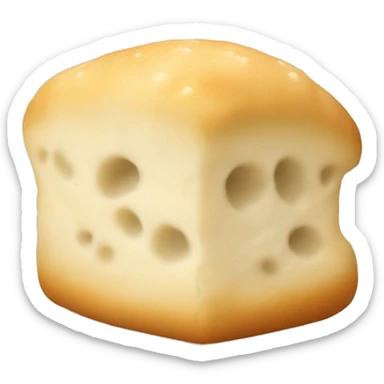 Pão de queijo com presunto sticker