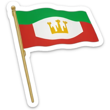 Pahlavi flag sticker