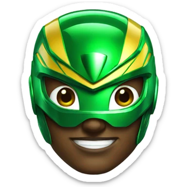 green power ranger sticker