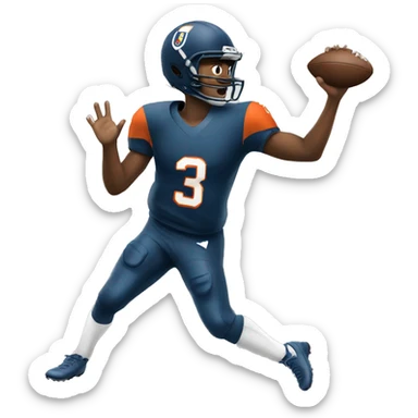 Quarterback  sticker