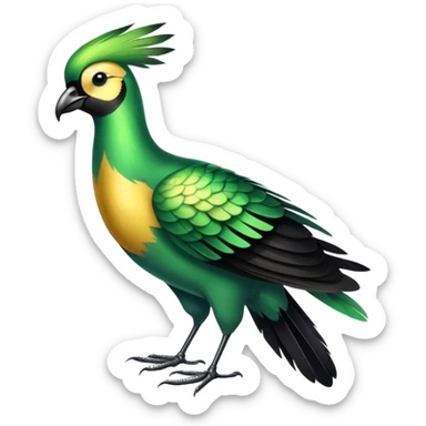 Jamaican doctor bird  sticker