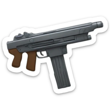 Leviator aves un gun sticker