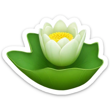 waterlily bud sticker