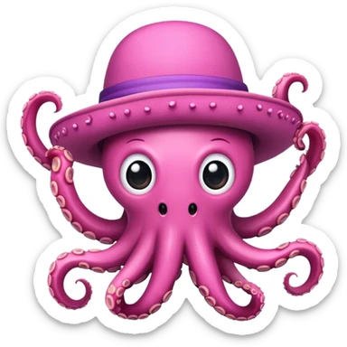 Taco Bell octopus  sticker