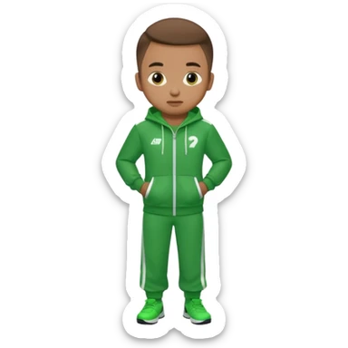 Player 124 from squid game season 3 sticker