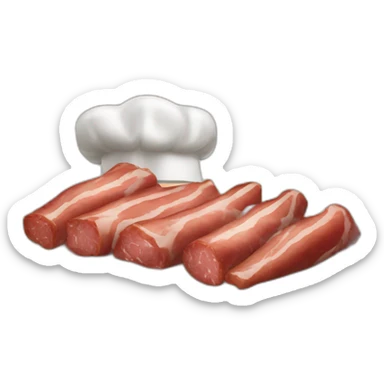 lardons cooking sticker