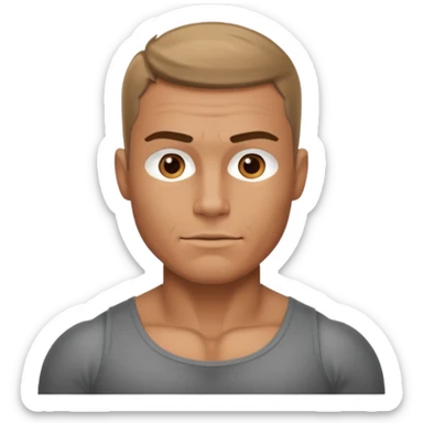 WELL BUILD MAN sticker