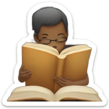 reading books sticker