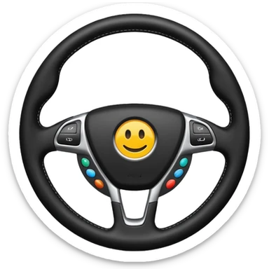 car steering wheel sticker