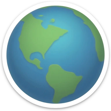 globe sticker