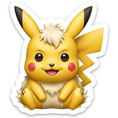 Pikachu ios sticker