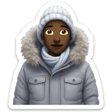 Aesthetic winter  sticker