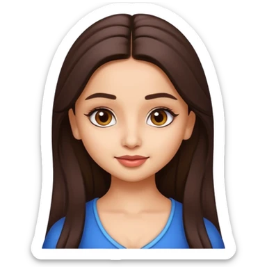ipretty bratz emoji of alia bhatt sticker
