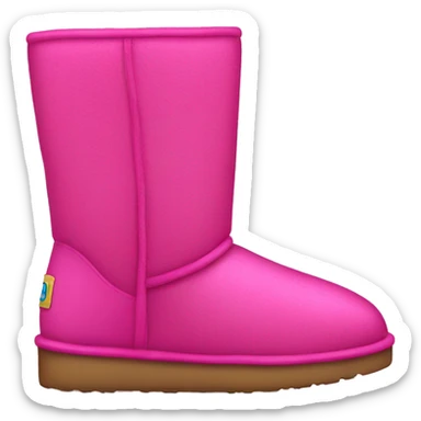 hot pink uggs sticker