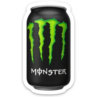 monster enargy the can sticker