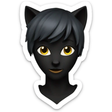 Cat Noir Miraculous sticker
