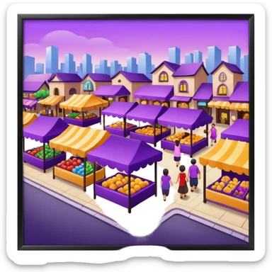 purple marketplace wb sticker