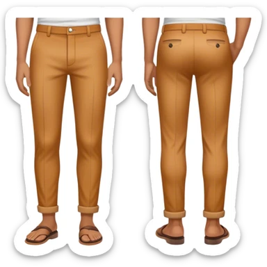 a fashion pants sticker