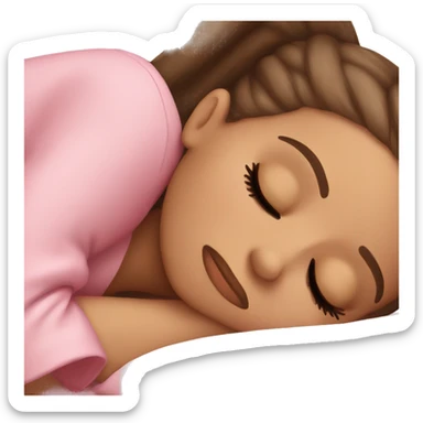 Ariana Grande sleeping sticker