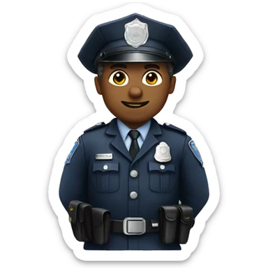 Police sticker