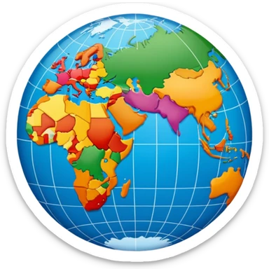 world economy sticker