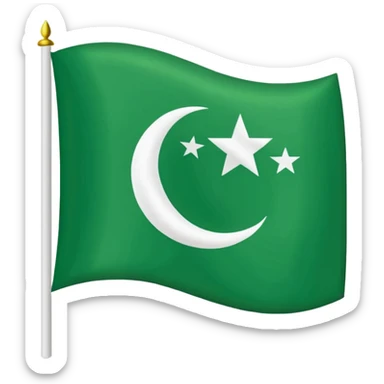 Azad Kashmir Flag sticker