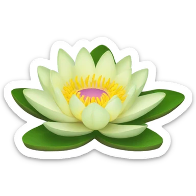 Waterlilly sticker