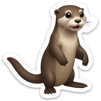 OTTER sticker