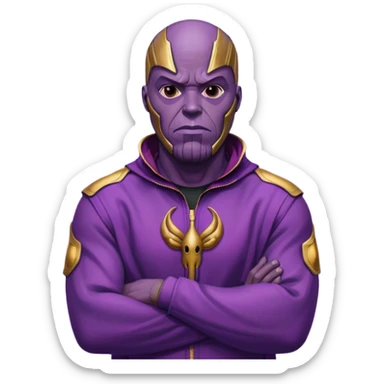 Thanos from squid game sticker