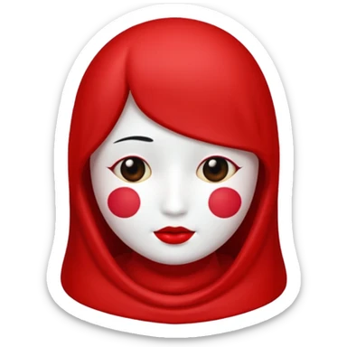 Fresita rosta que la fresa no tenga cara quiero que sea linda y cute  sticker