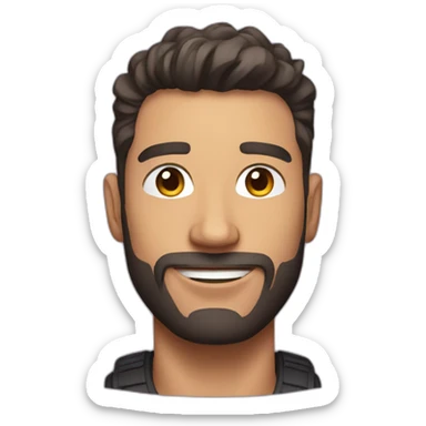 male twitch streamer sticker