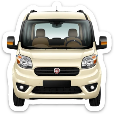 Fiat doblo sağ ön farı sticker