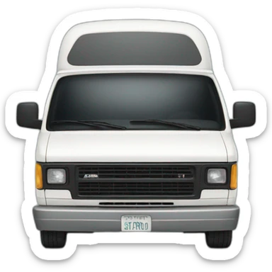 astro van sticker