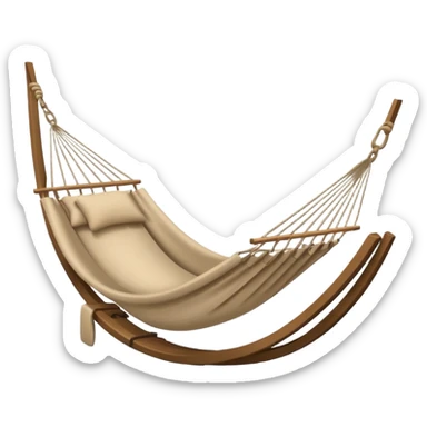Make me a hammock emoji sticker