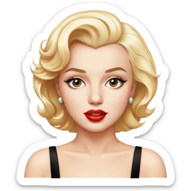 Anna de Armas is Marilyn Monroe sticker
