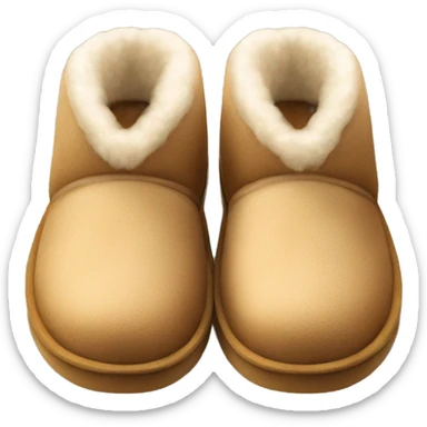 UGG slippers  sticker