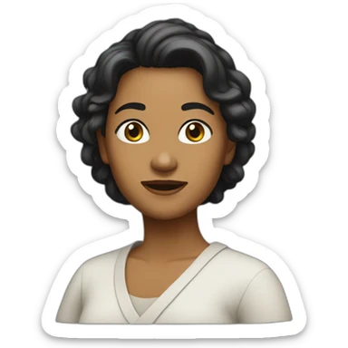 Uma thureman sticker