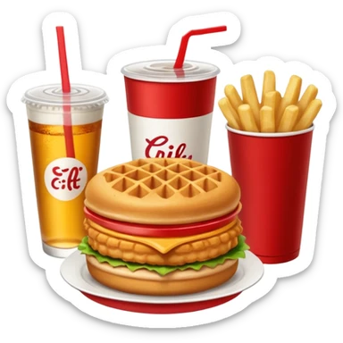 Chick fil a meal sticker