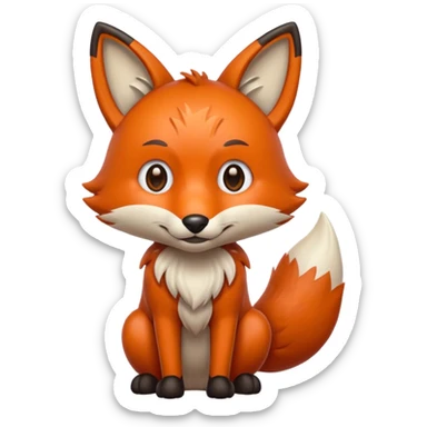 Foxy sticker