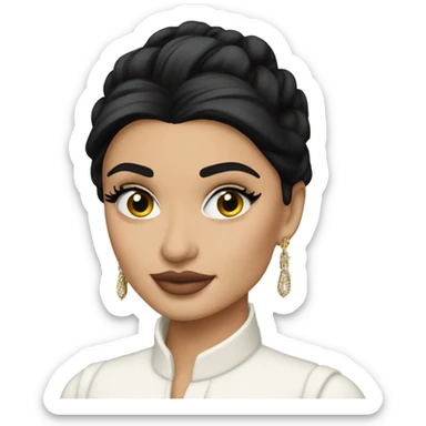 Kylie Jenner as an aristocrate sticker