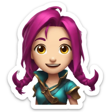 league of legends jinx sticker