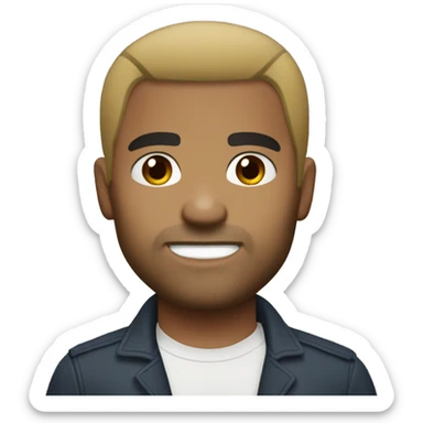 Derek Morgan with hair  sticker