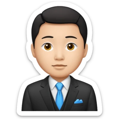 Gangster Hmong guy  sticker