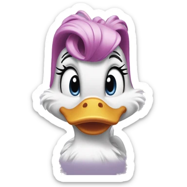 Daisy Duck sticker