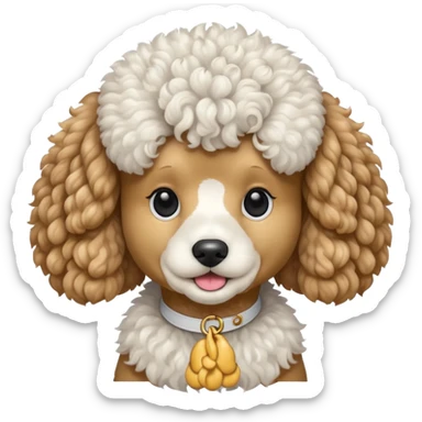 pudel sticker