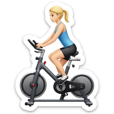 Indoor cycling  sticker