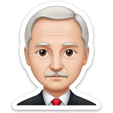 Belarus President sticker